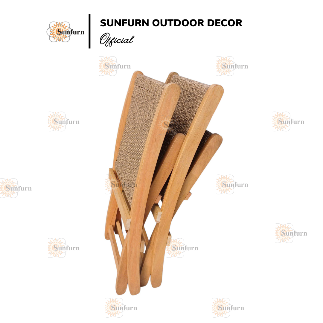 Ghế Xếp Cafe Mini Sunfurn B42 (M&acirc;y Nhựa Dẹp Mới 100%) 